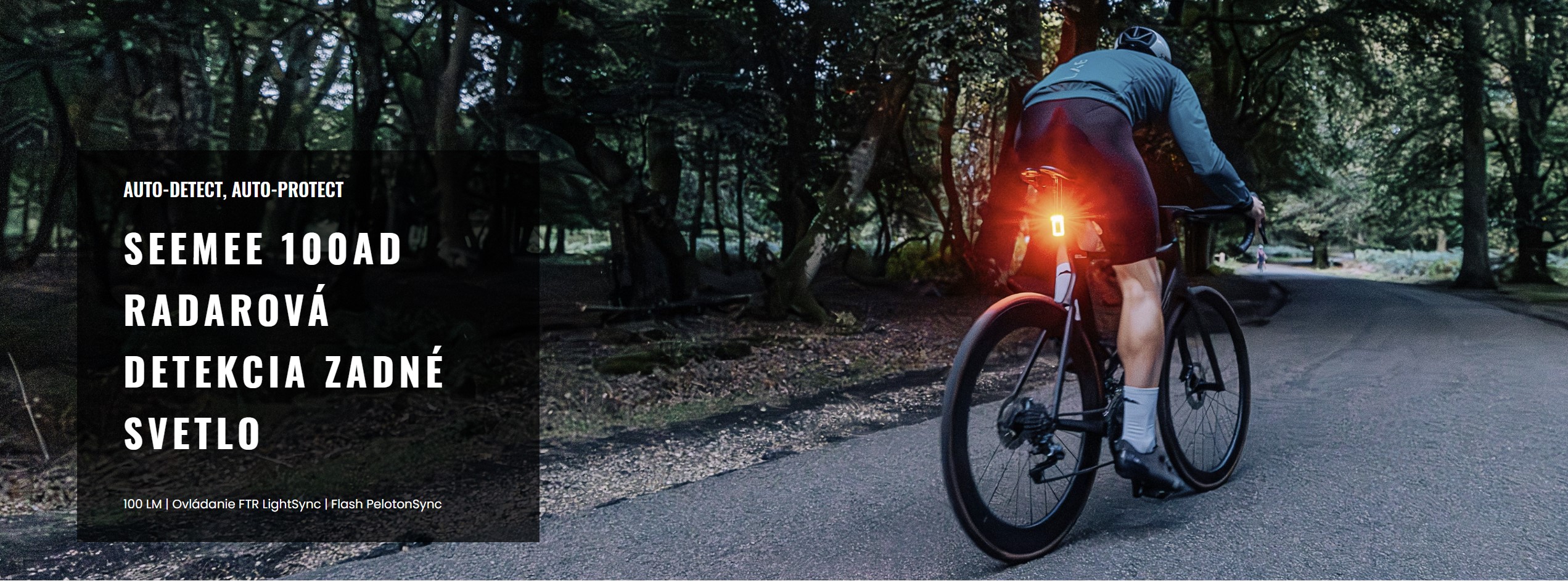 Magicshine SEEMEE 100AD RADAR inteligentné svetlo na bicykel s radarom